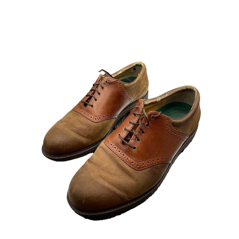 Rockport Brown Suede Leather Oxford Lace Up Men’s Shoes Sz 10.5